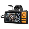 HD813 Borescopio/endoscopio industriale da 1m con schermo IPS da 4.3", 1080p, obiettivo da 8mm - Nero