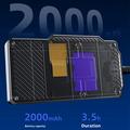 Borescopio/endoscopio industriale HD813 da 5m con schermo IPS da 4.3", risoluzione 1080p, obiettivo da 8mm - Nero