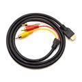 Cavo adattatore video/audio da HDMI a 3 RCA - 1.5m