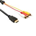 Cavo adattatore video/audio da HDMI a 3 RCA - 1.5m