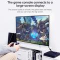 Adattatore da HDMI a HDMI e VGA con porta micro USB per alimentazione e jack audio da 3.5mm