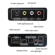 Convertitore da HDMI a S-Video / AV Video