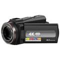 Videocamera digitale 4K HDV-254KM con zoom 16X, WiFi - Nero