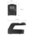 HHW H688 Stazione di ricarica wireless 6-in-1 con sveglia - 240W - Nero