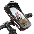 HL-176A Porta telefono a sgancio rapido per biciclette e moto - 7" - Nero