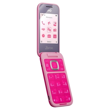 HMD Barbie 4G Telefono flip - Rosa acceso