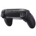 HS-PS5230 - Controller di gioco wireless RGB con giroscopio a 6 assi per PlayStation 5/PC - Nero