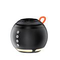 HT-571 Caricabatterie wireless magnetico 5 in 1 con altoparlante Bluetooth e luce notturna - Nero