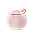 HT-571 Caricabatterie wireless magnetico 5 in 1 con altoparlante Bluetooth e luce notturna - Rosa
