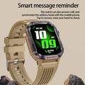 Orologio intelligente HT29 con bussola, rilevamento dell\'altitudine e lingua danese - Verde