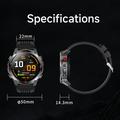 Smartwatch fitness HT37 con cardiofrequenzimetro e pressione sanguigna