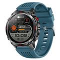 Smartwatch fitness HT37 con cardiofrequenzimetro e pressione sanguigna - Blu