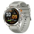 Smartwatch fitness HT37 con cardiofrequenzimetro e pressione sanguigna - Grigio