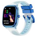 Smartwatch HT40 per bambini con monitoraggio della frequenza cardiaca e del sonno - IP68 - Blu