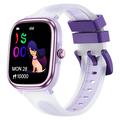 Smartwatch HT40 Kids con monitoraggio della frequenza cardiaca e del sonno - IP68 - Viola