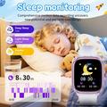 Smartwatch HT40 Kids con monitoraggio della frequenza cardiaca e del sonno - IP68 - Viola