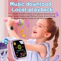 Smartwatch HT40 Kids con monitoraggio della frequenza cardiaca e del sonno - IP68 - Viola
