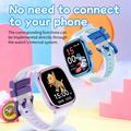 Smartwatch HT40 Kids con monitoraggio della frequenza cardiaca e del sonno - IP68 - Viola