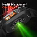 Orologio sportivo smart HT46 impermeabile con batteria da 1200mAh - Blu