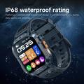 Orologio sportivo smart HT46 impermeabile con batteria da 1200mAh - Blu