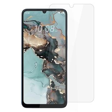 Pellicola Schermo in Vetro Temperato per HTC Wildfire E5 Plus - Case Friendly - Trasparente