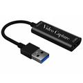 HU-02 Scheda di acquisizione video / Adattatore per streaming da HDMI a USB 3.0 - Nero