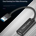 HU-02 Scheda di acquisizione video / Adattatore per streaming da HDMI a USB 3.0 - Nero