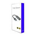 HU-02 Scheda di acquisizione video / Adattatore per streaming da HDMI a USB 3.0 - Nero