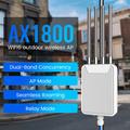 Router wireless HW1800M per esterni AX1800 WiFi 6 / Amplificatore WiFi - 4 antenne da 7 dBi