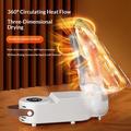 HXQ-07 Asciugascarpe pieghevole con timer intelligente - 130W - Bianco