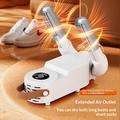 HXQ-07 Asciugascarpe pieghevole con timer intelligente - 130W - Bianco