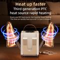 HXQ-10 Asciugascarpe a 6 bracci con timer touch a LED - 200W