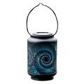 HY1225 Lanterna solare a lumaca 3D - Luce da giardino a sospensione impermeabile IP44 - Nero
