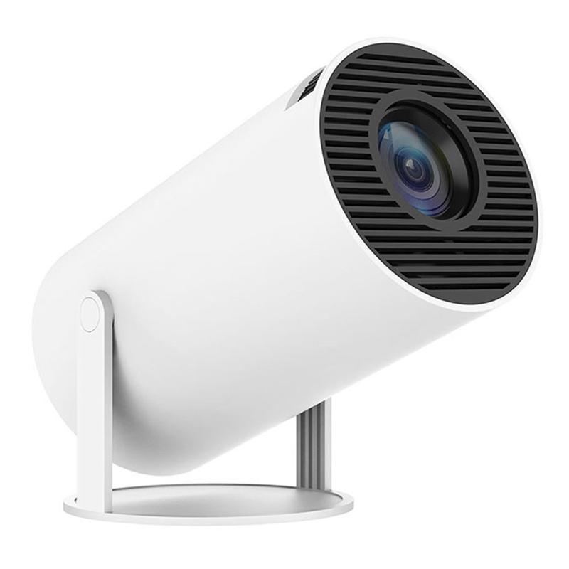 Mini Proiettore Portatile HY300 PRO Con WiFi 6 E Bluetooth: 4K Full HD, 170 ANSI Lumen Per Film Casa/Esterni