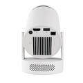 Proiettore intelligente HY300 Ultra Android 11 con altoparlante da 3W - Bianco