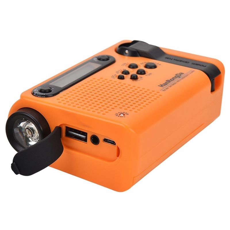 HanRongDa HRD900 Camping Radio with Flashlight and SOS Alarm