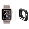 Set di Protezione Full Hat Prince per Apple Watch Series 5/4 - 44mm - Nero