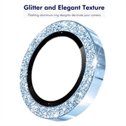 Protezione per Obiettivo Fotocamera Hat Prince Glitter per Samsung Galaxy Z Fold8 - Blu