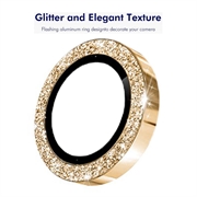 Protezione per Obiettivo Fotocamera Hat Prince Glitter per Samsung Galaxy Z Fold8 - Oro