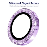 Protezione per Obiettivo Fotocamera Hat Prince Glitter per Samsung Galaxy Z Fold8 - Viola