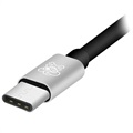 Hat Prince HC-13 USB-C / 3.5mm & Type-C Audio Adapter - Silver