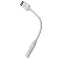 Adattatore Audio Jack Hat Prince USB 3.1 Type-C a Porta 3.5mm - Bianco