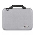 Borsa Haweel per MacBook 14" con pratico scomparto per accessori e tracolla - Grigio