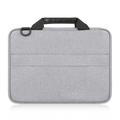 Borsa Haweel per MacBook 14" con pratico scomparto per accessori e tracolla - Grigio