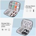 Haweel HWL2124 Organizzatore portatile di cinturini per orologi - Nero