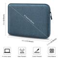 Haweel HWL7014 Slim Laptop Sleeve - 12.5"-13.5″ - Blu
