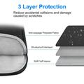 Haweel HWL7014 Slim Laptop Sleeve - 12.5"-13.5″ - Nero
