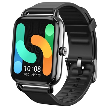 Smartwatch Impermeabile Haylou RS4 Plus LS11 - Cinturino in Silicone - Nero