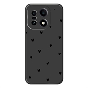 Custodia sottile in TPU con motivo a cuore per OnePlus 15