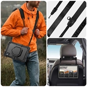 Custodia Heavy Duty 360 con Cinturino da Polso per Lenovo Tab M11/Idea Tab